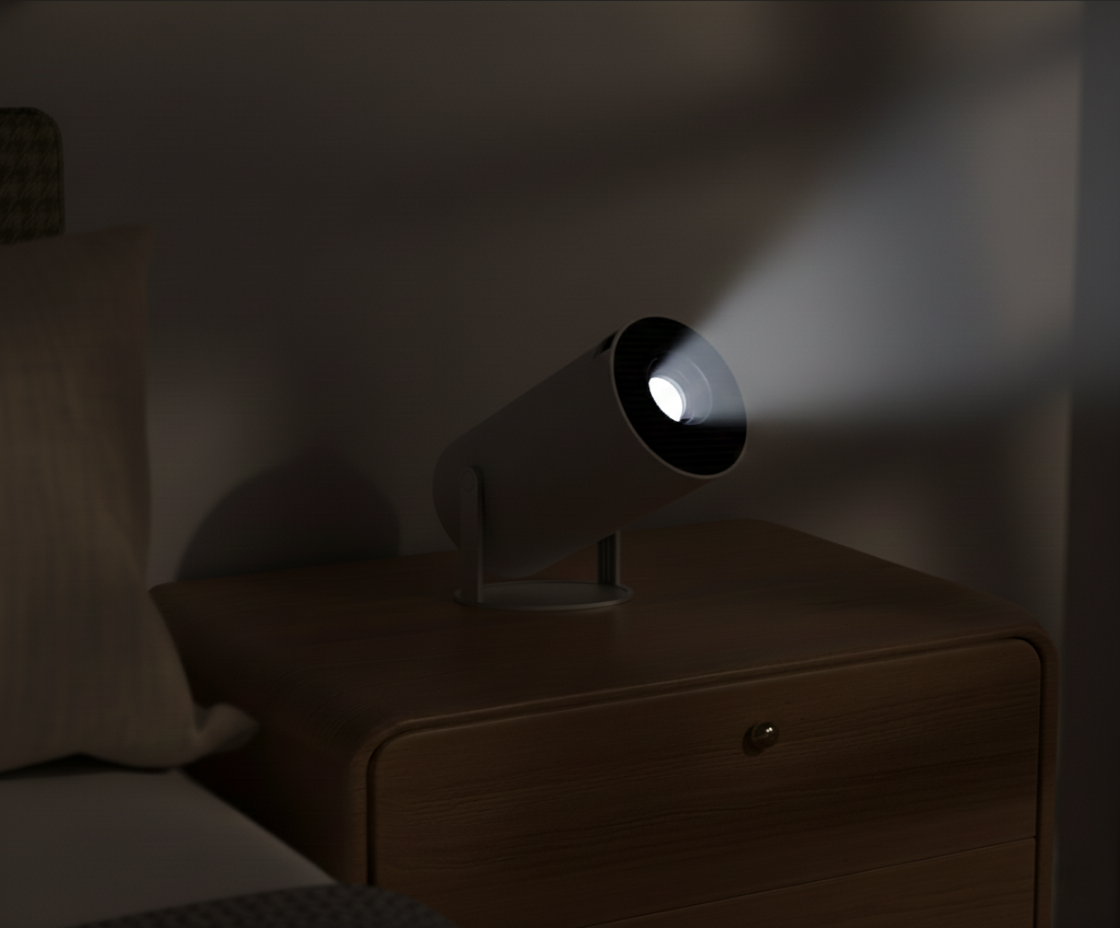 Smart Projektor z WiFi i Androidem BajkowaProjekcja 4K™