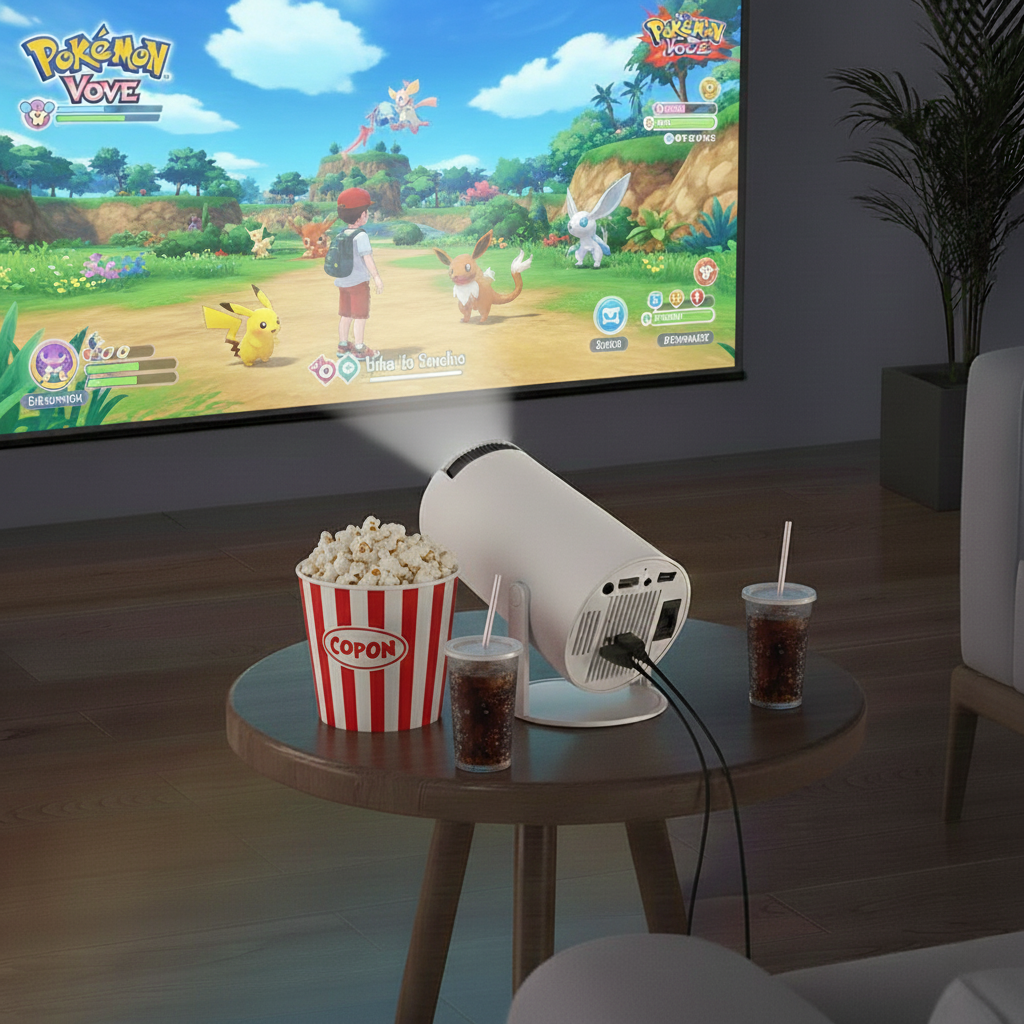 Smart Projektor z WiFi i Androidem BajkowaProjekcja 4K™